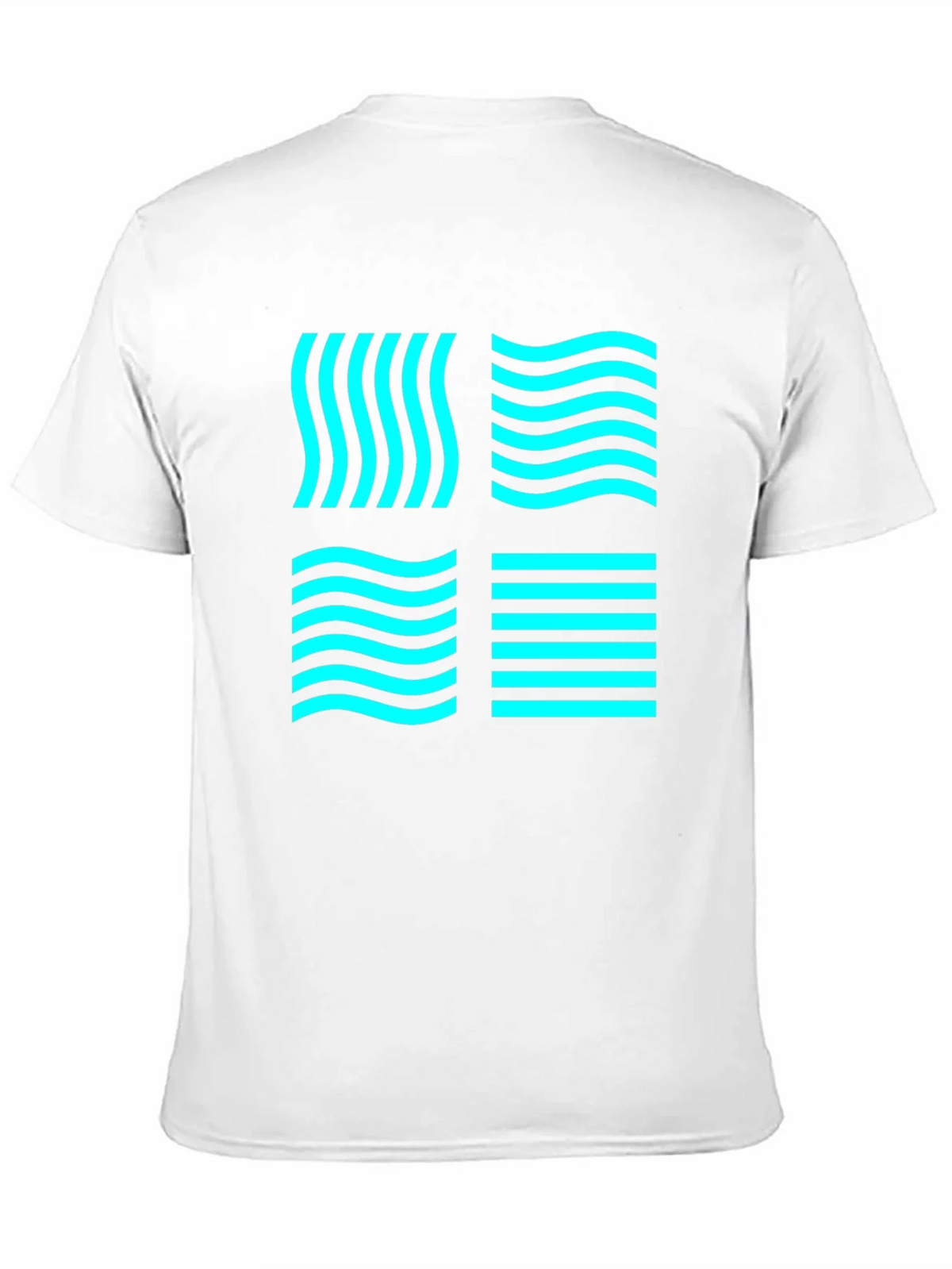 Aqua Grid Tee - Element Graphic Black T-Shirt