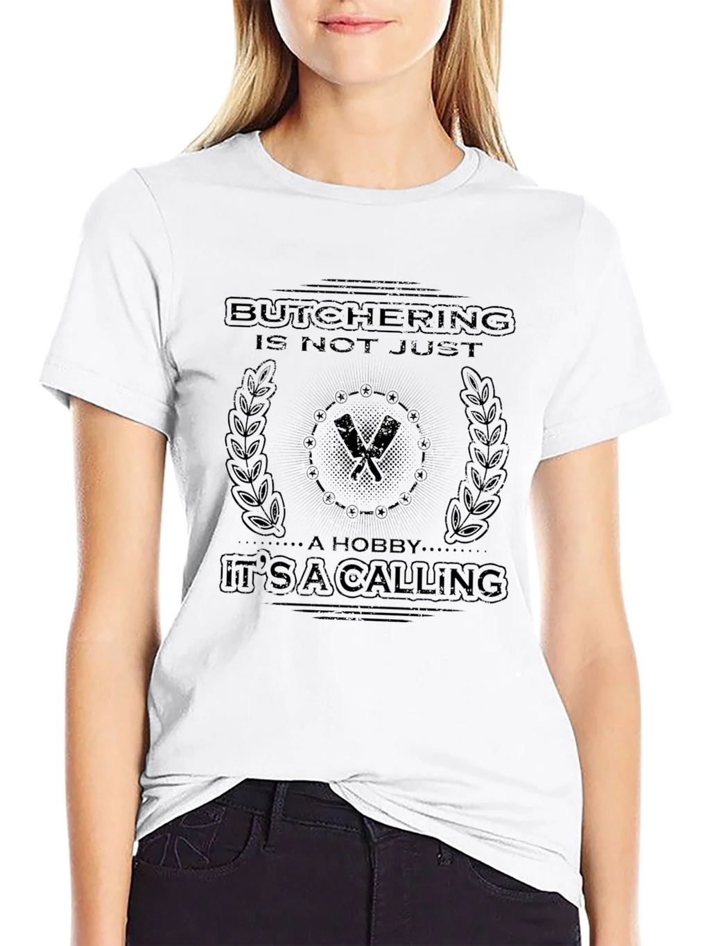 Butchering is a Calling Graphic Tee - Black