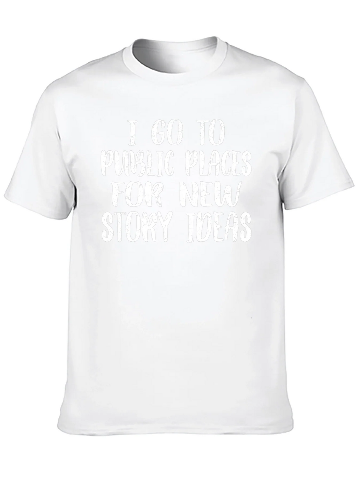 Story Ideas T-Shirt - Public Places Inspiration Tee