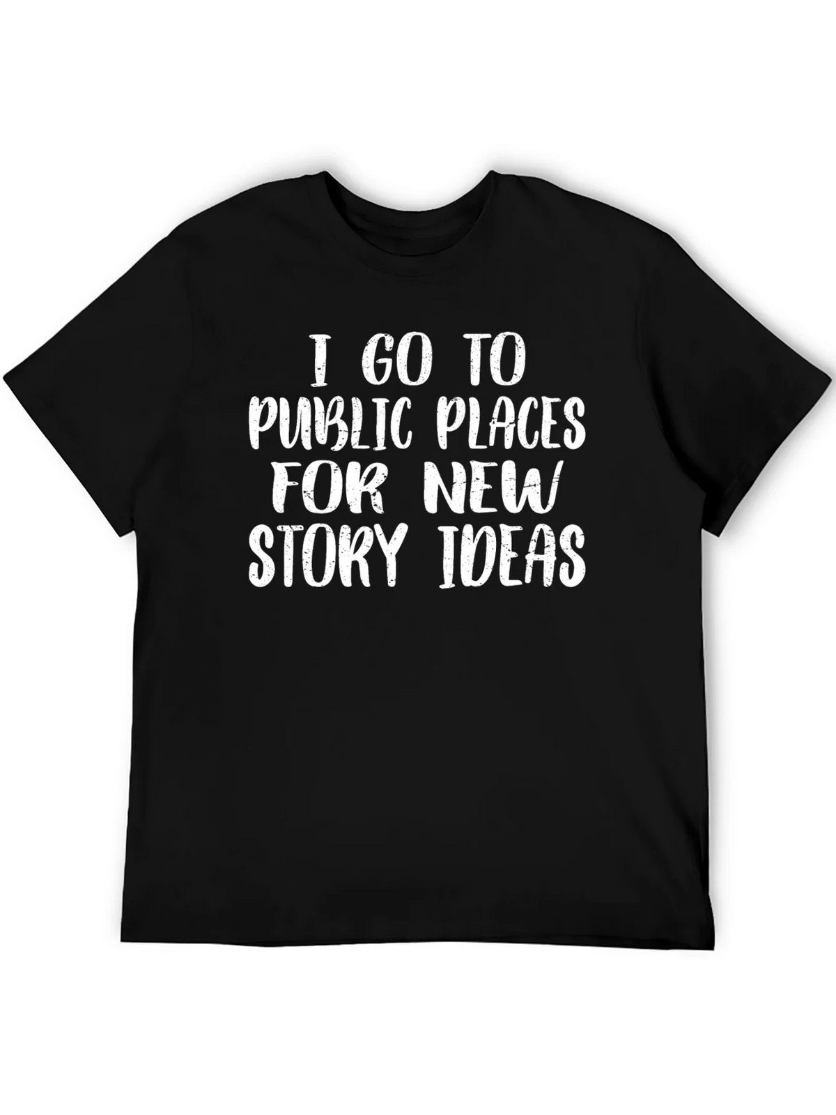 Story Ideas T-Shirt - Public Places Inspiration Tee
