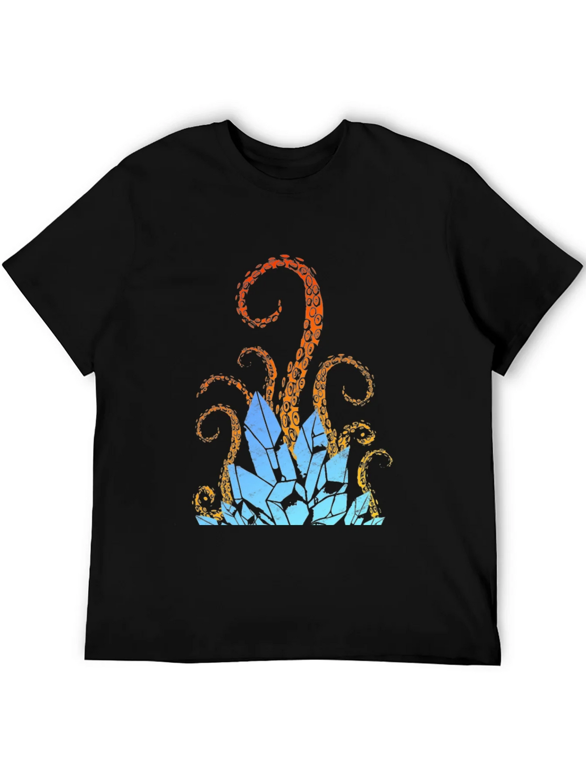 Octopus Crystal T-Shirt - Kraken Tee