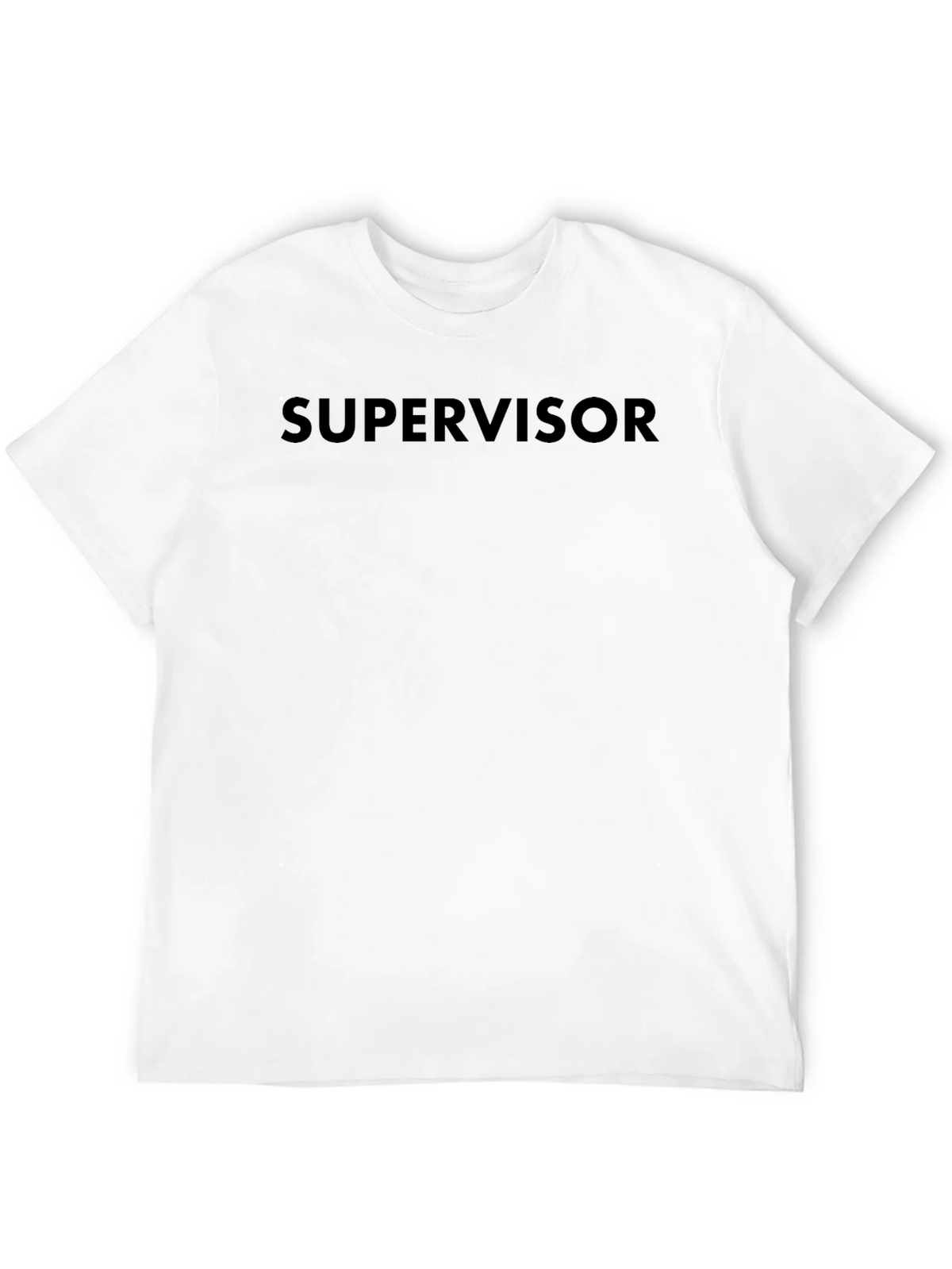 Supervisor Black T-Shirt