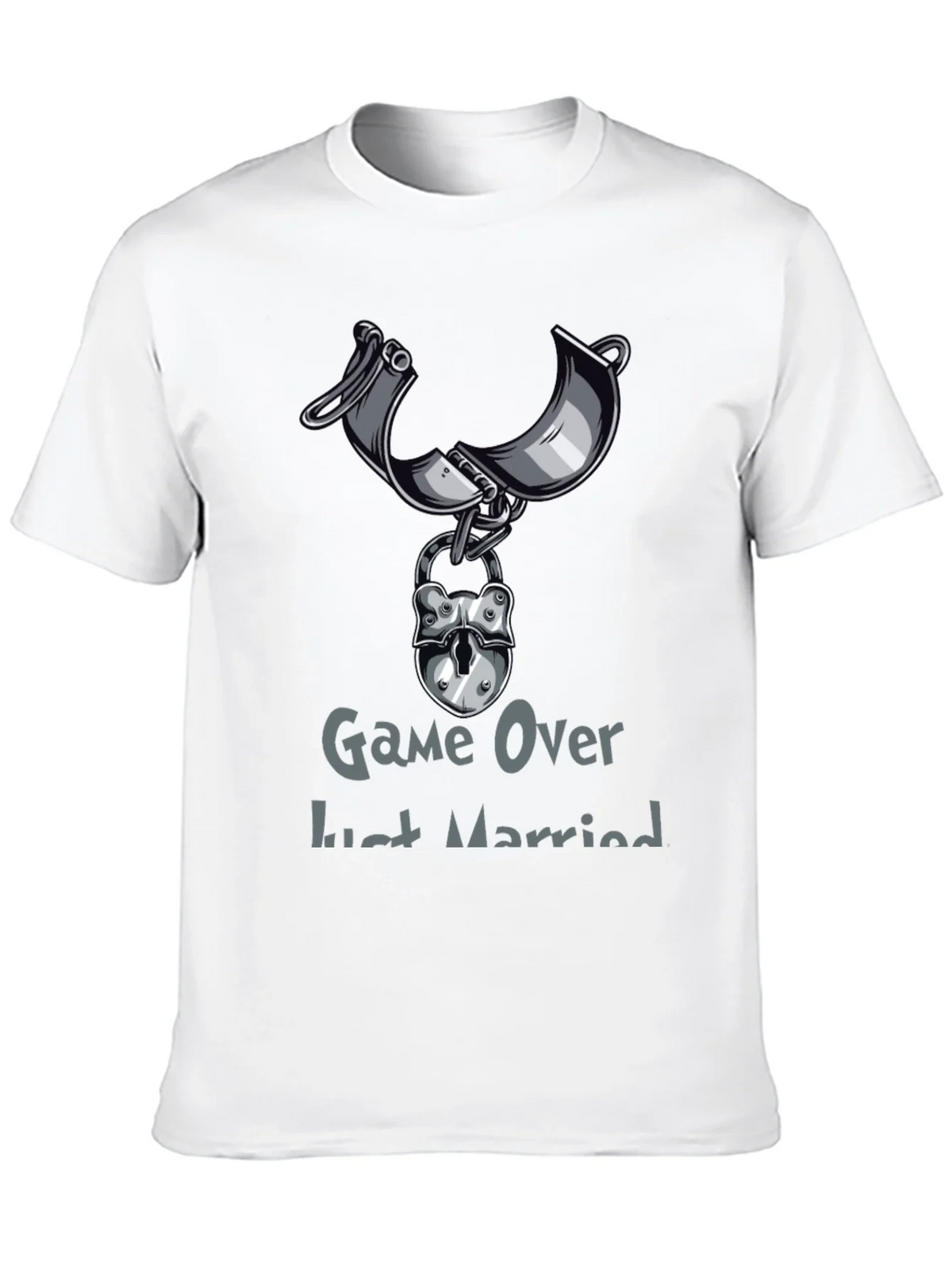 Game Over Just Married Graphic Tee