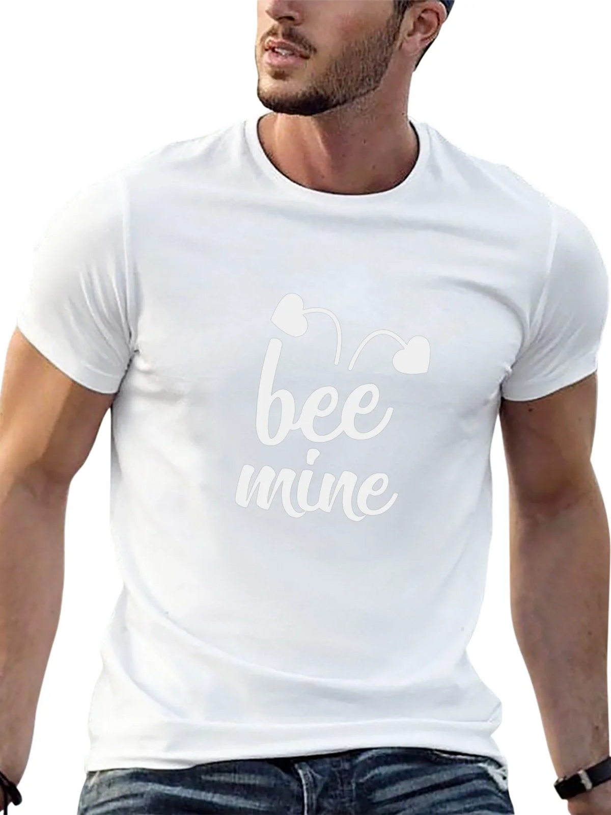 Bee Mine Graphic T-Shirt - Valentines Day Gift
