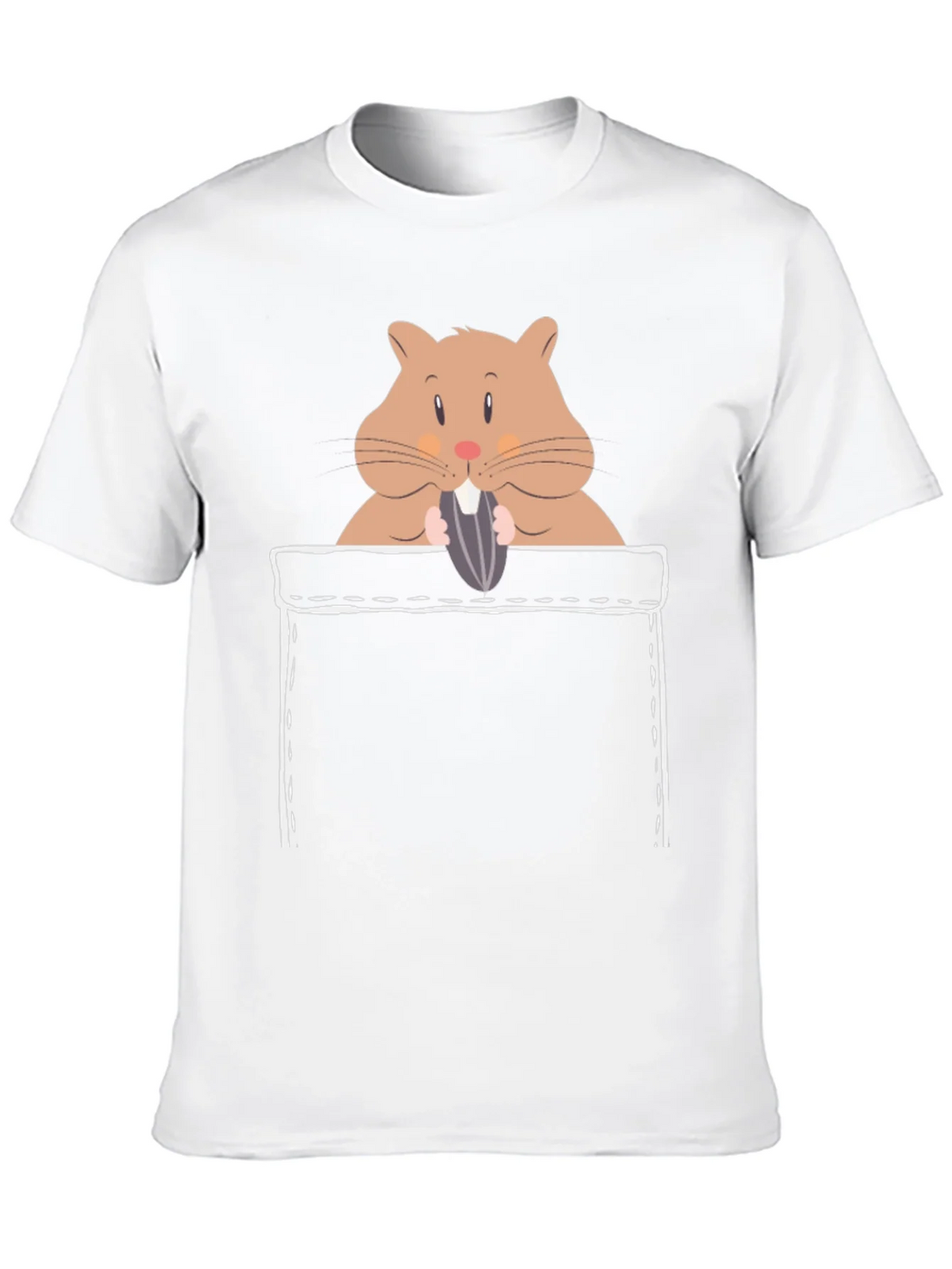 Hamster Pocket Graphic T-Shirt