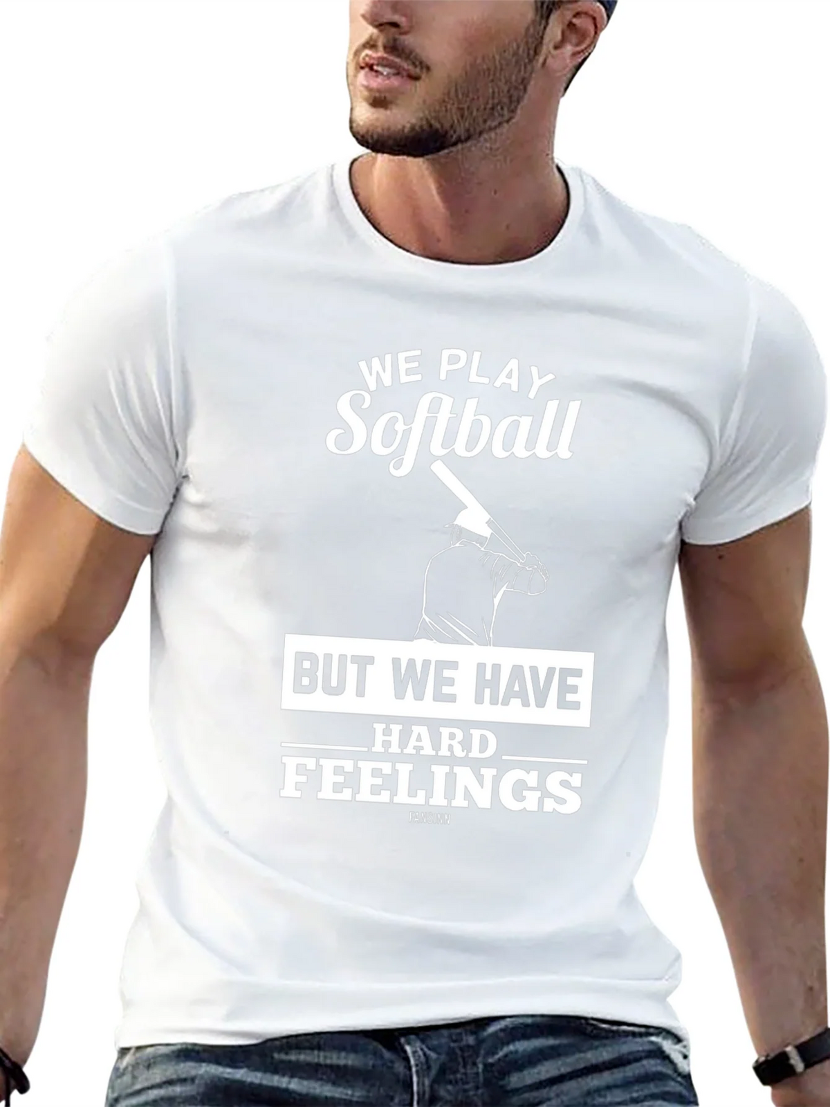 Softball Hard Feelings Graphic T-Shirt