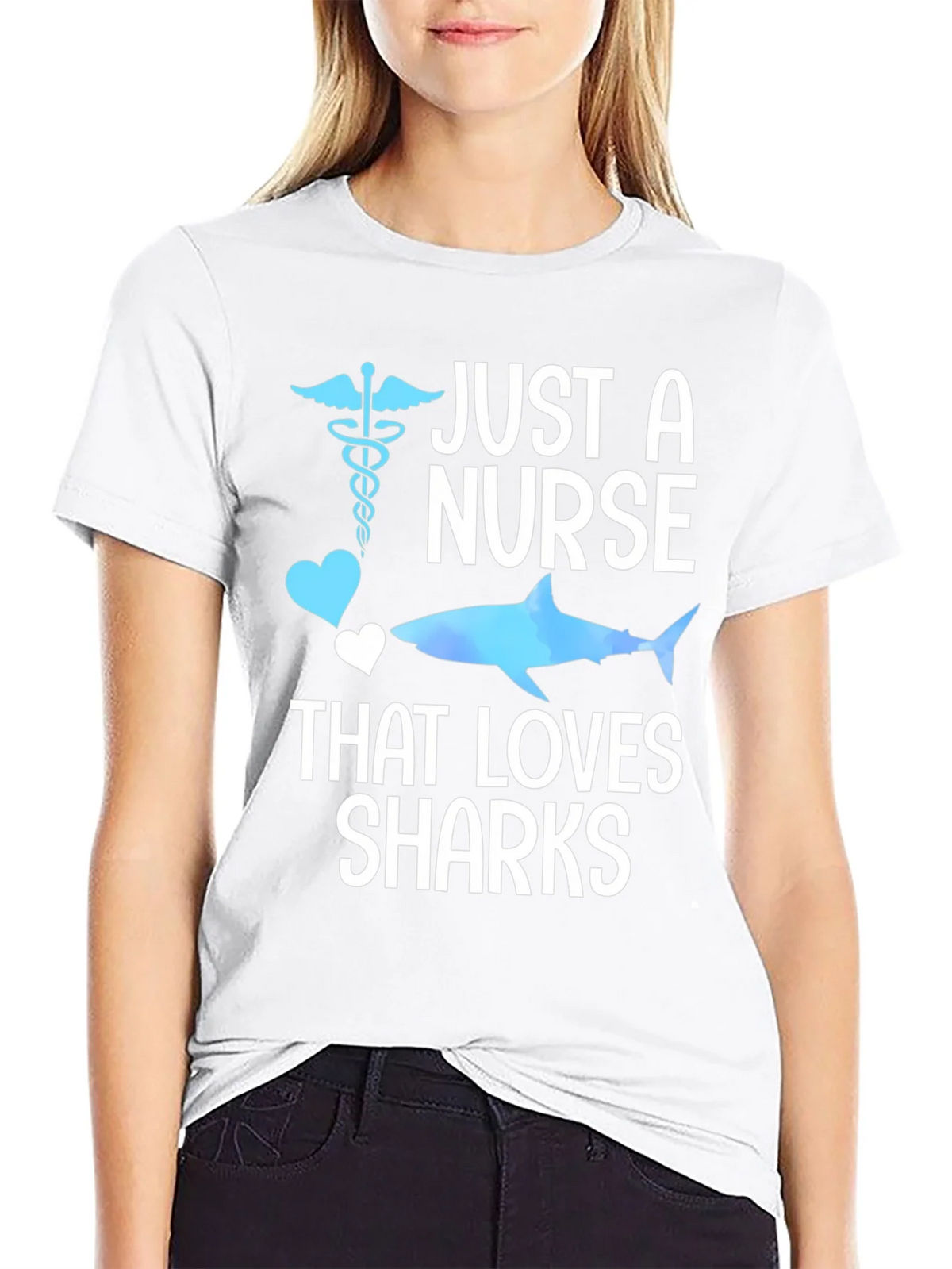 Nurse Shark Lover Graphic T-Shirt