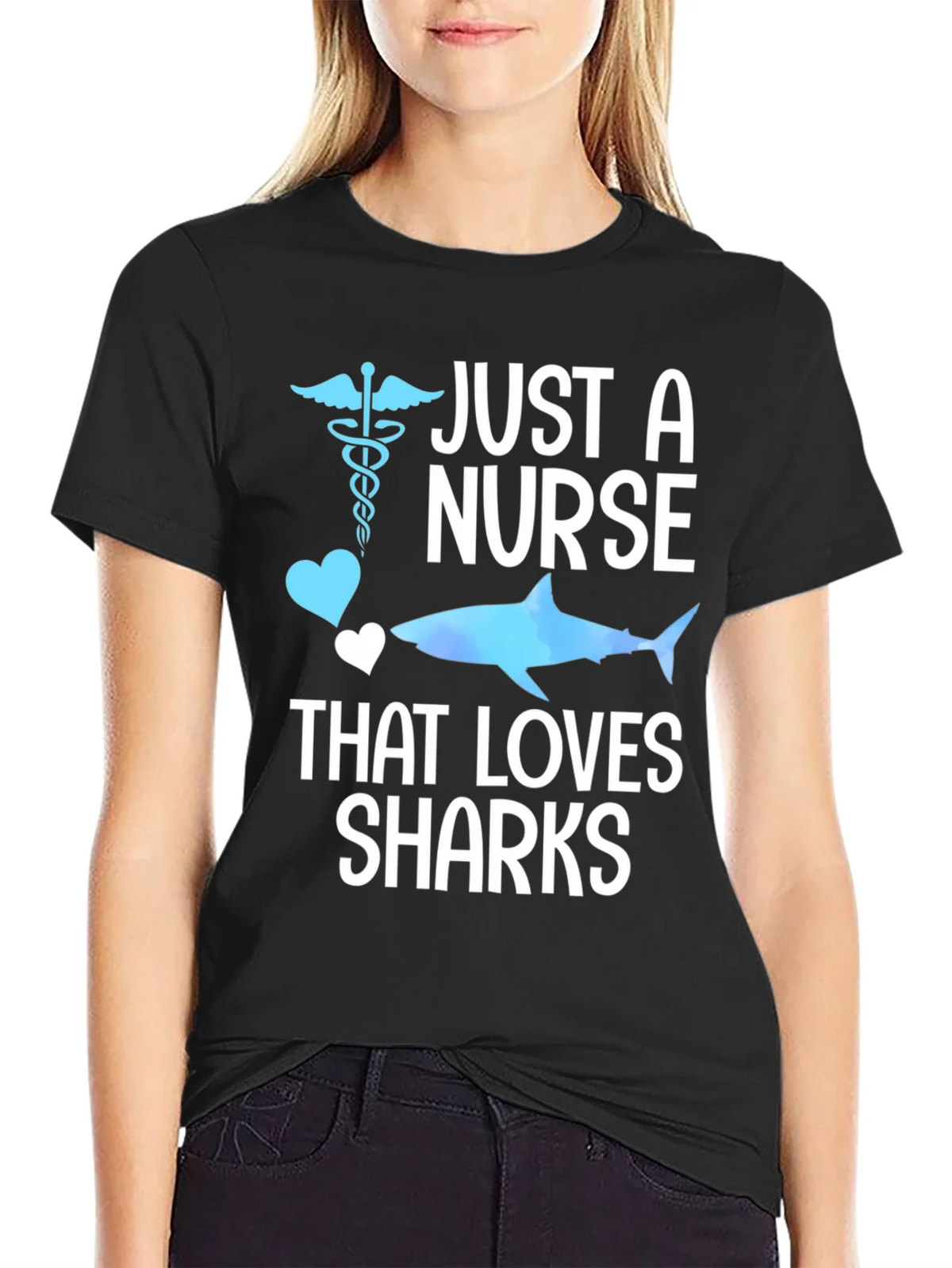 Nurse Shark Lover Graphic T-Shirt