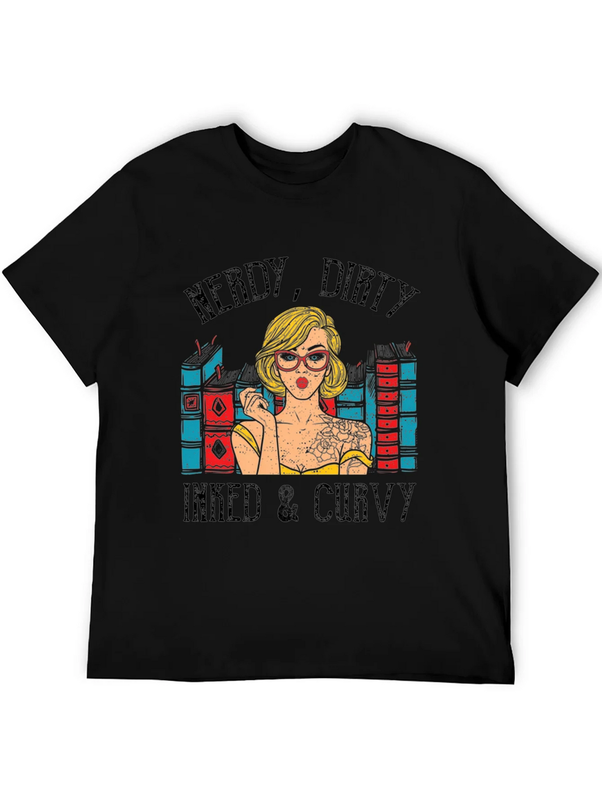 Nerdy Dirty Inked & Curvy T-Shirt
