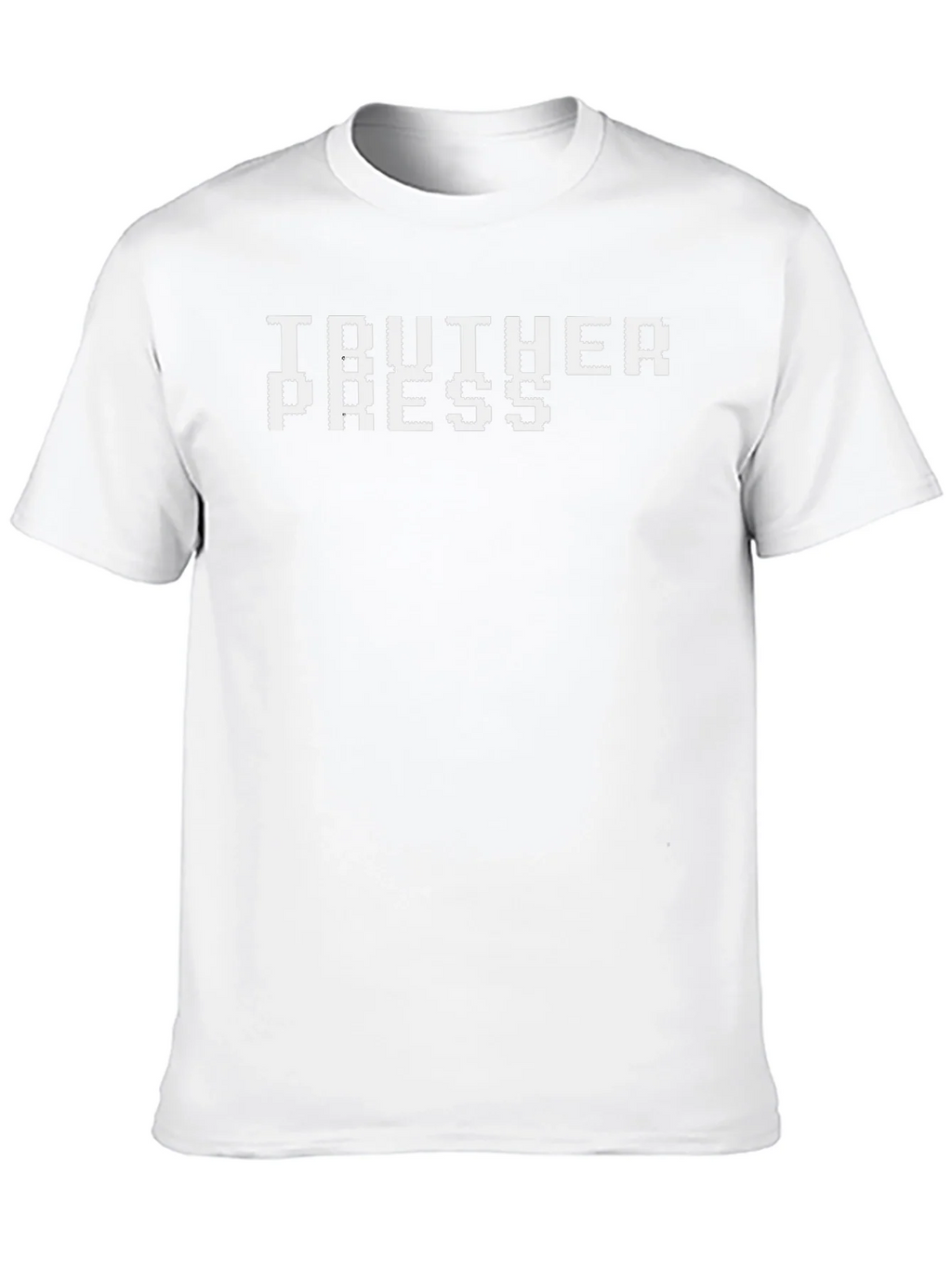 Truther Press Graphic Tee - Bold Pixel Design