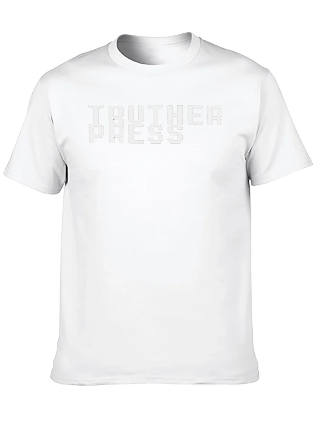 Truther Press Graphic Tee - Bold Pixel Design