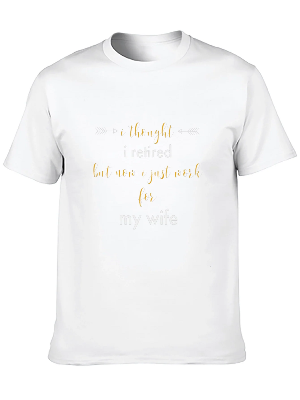 Retired? Funny Mens Graphic T-Shirt