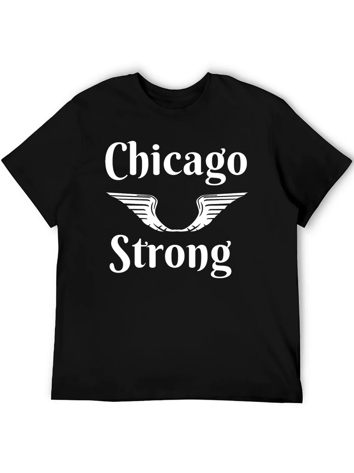 Chicago Strong Graphic Tee - Black