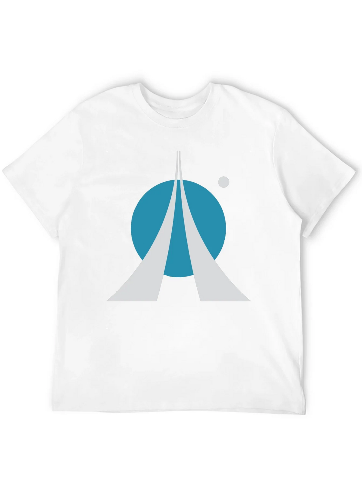Space Exploration T-Shirt: Retro Rocket Launch Design