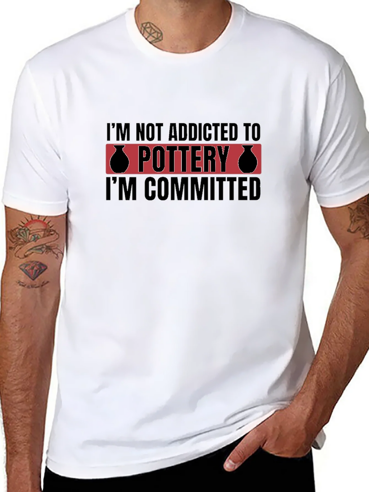 Pottery Commitment T-Shirt - Addicted Design