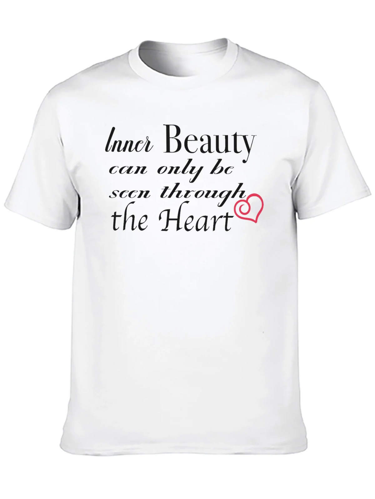 Inner Beauty Heart Graphic T-Shirt