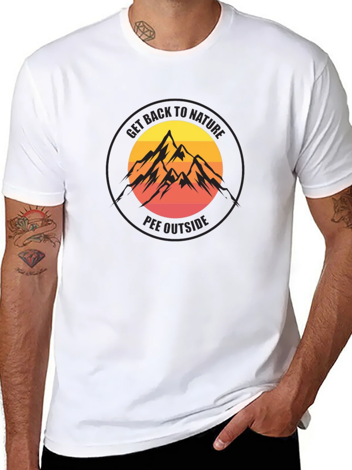 Get Back To Nature Graphic Tee