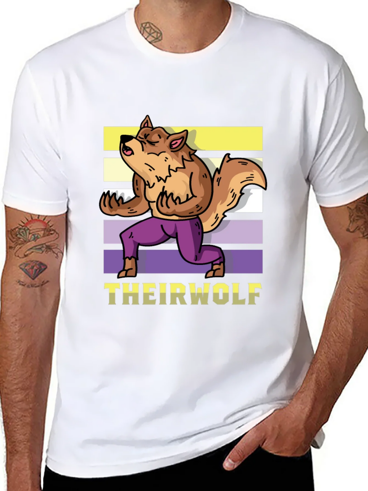 THEIRWOLF Graphic T-Shirt